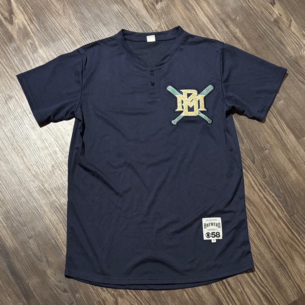 Milwaukee Brewers mesh jersey